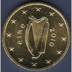 Pièce de 50 centimes d'Euro Irlande - 2ème Carte (2007 à nos jours)
