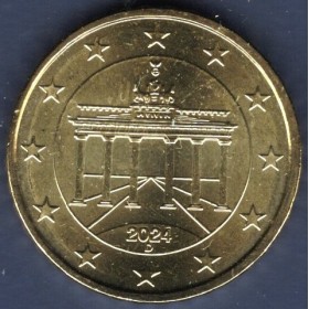 Pièce de 10 centimes d'Euro Allemagne - 2ème Carte (2007 à nos jours)