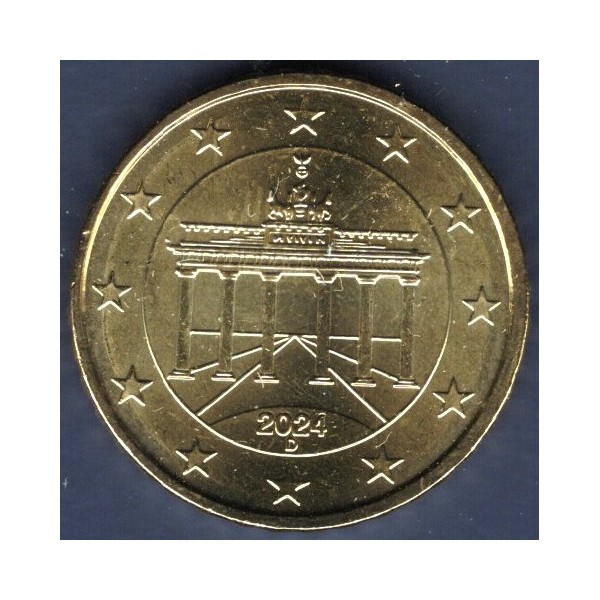 Pièce de 10 centimes d'Euro Allemagne - 2ème Carte (2007 à nos jours)