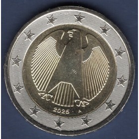 Pièce de 2 Euro Allemagne - 2ème Carte (2007 à nos jours)