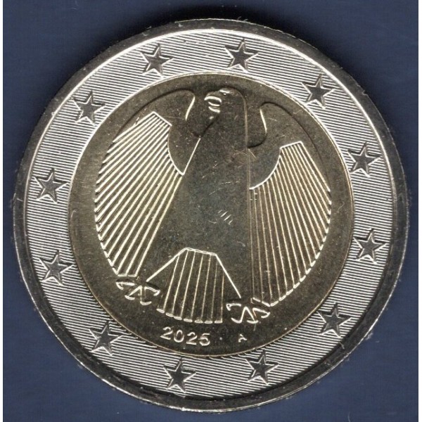 Pièce de 2 Euro Allemagne - 2ème Carte (2007 à nos jours)
