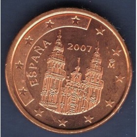 Pièce de 1 centime d'Euro Espagne - 1er Type (1999-2009)