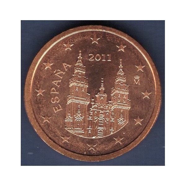 Pièce de 2 centimes d'Euro Espagne - 2ème Type (2010 à nos jours)
