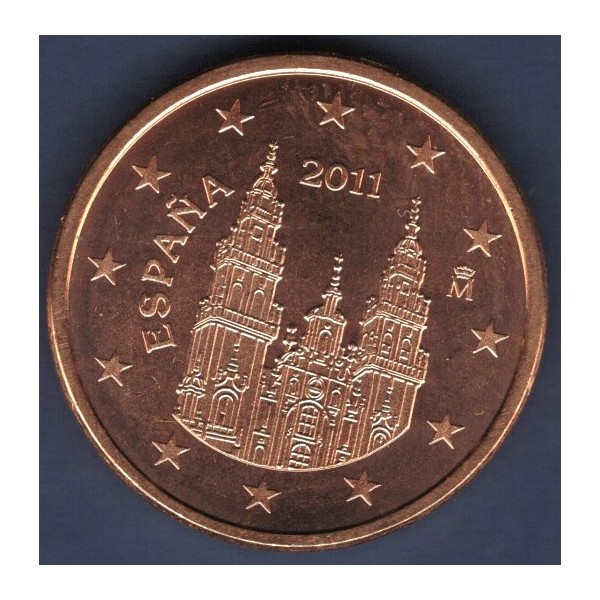 Pièce de 5 centimes d'Euro Espagne - 2ème Type (2010 à nos jours)
