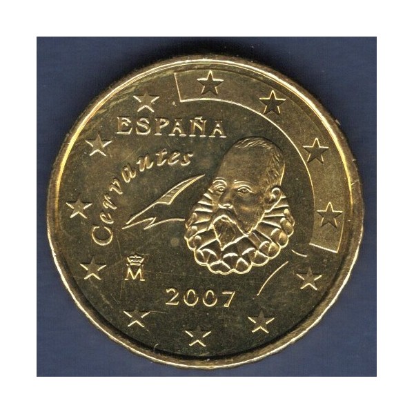 Pièce de 10 centimes d'Euro Espagne - 1er Type, 2ème Carte (2007-2009)