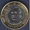 Pièce de 1 Euro Espagne - 1er Type, 2ème Carte (2007-2009)