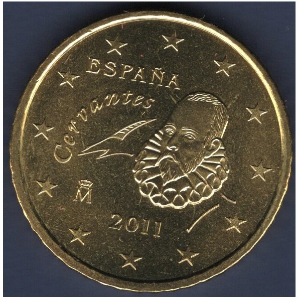 Pièce de 50 centimes d'Euro Espagne - 2ème Type, 2ème Carte (2010 à nos jours)