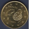 Pièce de 50 centimes d'Euro Espagne - 2ème Type, 2ème Carte (2010 à nos jours)