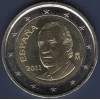 Pièce de 2 Euro Espagne - 2ème Type, 2ème Carte (2010 à 2014)