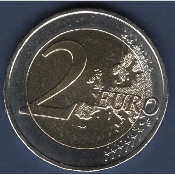 Pièce de 2 Euro Espagne - 2ème Type, 2ème Carte (2010 à 2014)