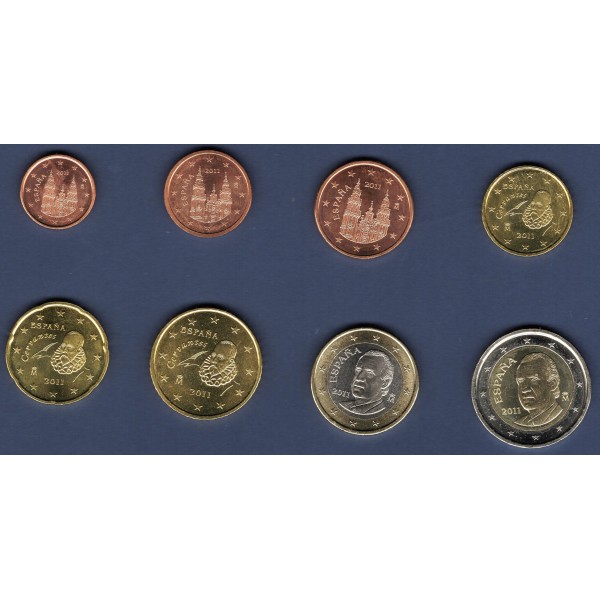 Série d'Euro d' Espagne - 2ème type (2010-2014)