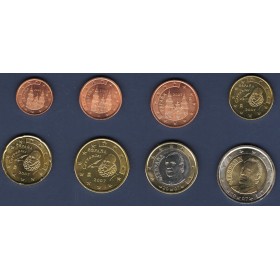 Série d'Euro d' Espagne - 1er Type, 2ème carte (2007-2009)