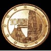 Pièce de 10 centimes d'Euro Autriche - 2ème Carte (2008 à nos jours)