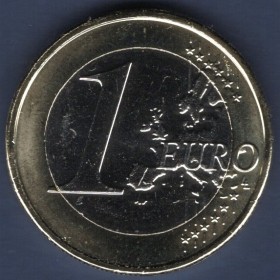 Pièce de 1 Euro Autriche - 2ème Carte (2008 à nos jours)