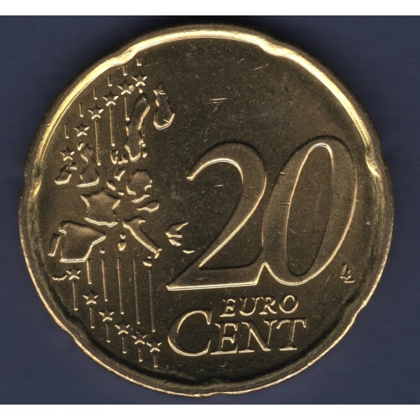 Pièce de 20 centimes d'Euro Autriche - 1ère Carte (2002-2007)