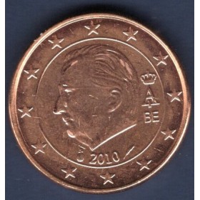 Pièce de 1 centime d'Euro Belgique - Albert II, 2ème type (2009-2013)