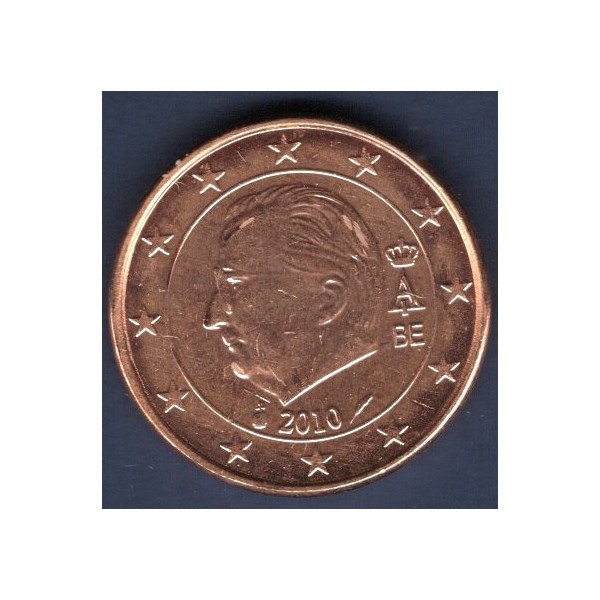 Pièce de 1 centime d'Euro Belgique - Albert II, 2ème type (2009-2013)