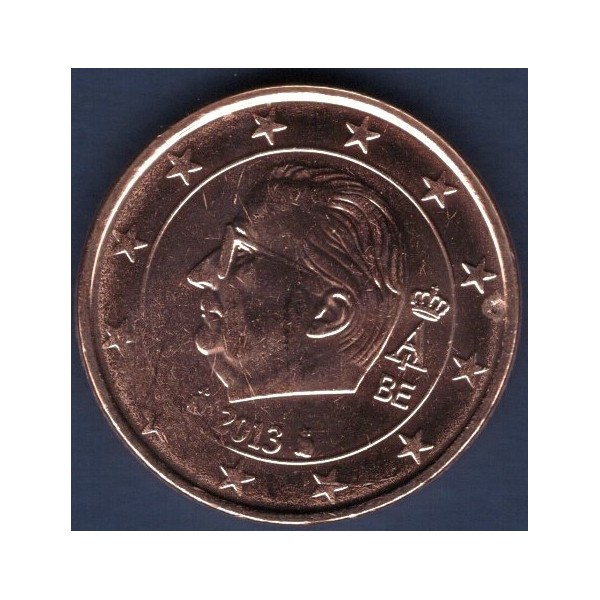 Pièce de 2 centimes d'Euro Belgique - Albert II, 2ème type (2009-2013)