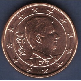 Pièce de 1 centime d'Euro Belgique - Roi Philippe (2014 à nos jours)