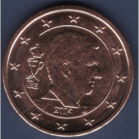 Pièce de 5 centimes d'Euro Belgique - Roi Philippe (2014 à nos jours)