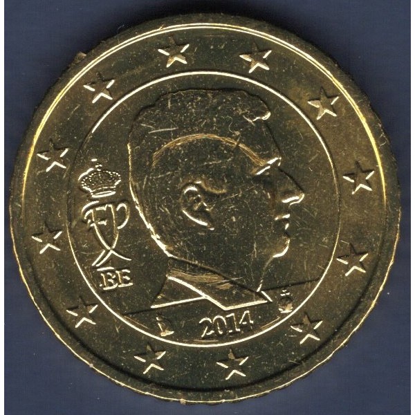 Pièce de 50 centimes d'Euro Belgique - Roi Philippe (2014 à nos jours)