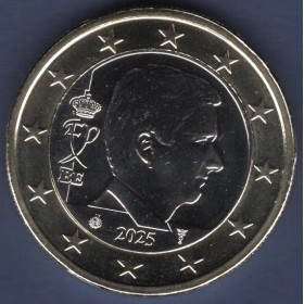 Pièce de 1 Euro Belgique - Roi Philippe (2014 à nos jours)