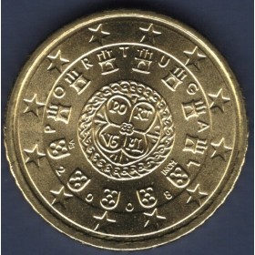 Pièce de 50 centimes d'Euro Portugal - 2ème carte (2008 à nos jours)