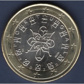 Pièce de 1 Euro Portugal - 2ème carte (2008 à nos jours)