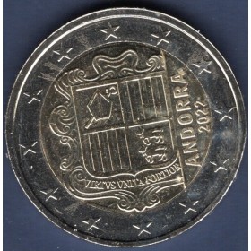 Pièce de 2 Euro Andorre 2022