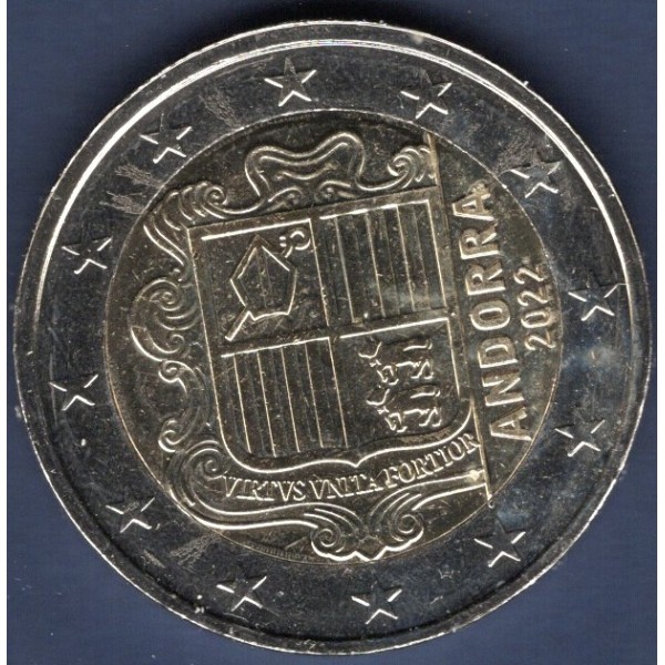 Pièce de 2 Euro Andorre 2022