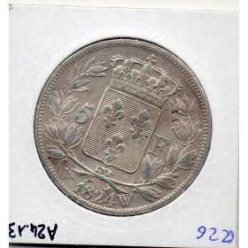 5 francs Louis XVIII 1824 W Lille TTB+