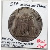 5 francs Union et Force An 8 Q Perpignan TTB-