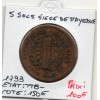 5 sols siège de Mayence 1793 TTB-