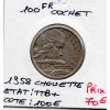 100 francs Cochet 1958 Chouette TTB+