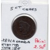 5 centimes Cérès 1872 grand A Paris TB