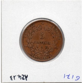 5 centimes Cérès 1893 A Paris TTB+