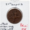 5 centimes Dupuis 1907 TTB