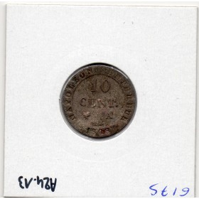 10 centimes Napoléon 1er 1808 A Paris TTB tordue