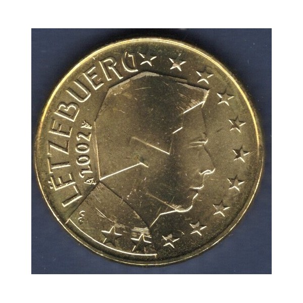 Pièce de 10 centimes d'Euro Luxembourg - Grand-Duc Henri 1ère carte (2002-2006)
