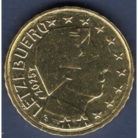 Pièce de 10 centimes d'Euro Luxembourg - Grand-Duc Henri, 2ème carte (2007-2025)