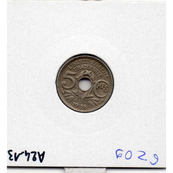 5 centimes Lindauer 1926 TTB