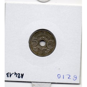 5 centimes Lindauer 1920 TTB