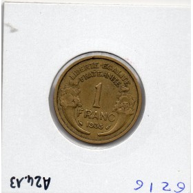 1 franc Morlon 1935 TTB+