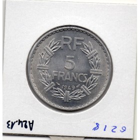 5 francs Lavrillier 1949 Sup+ 9 fermé