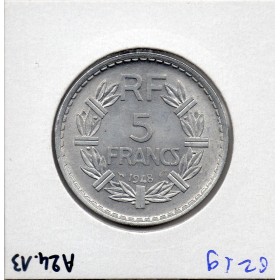 5 francs Lavrillier 1948 9 Ouvert Sup