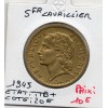 5 francs Lavrillier 1945 TTB+