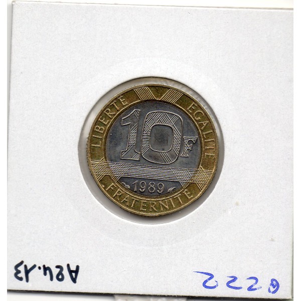 10 francs Montesquieu 1989 Spl