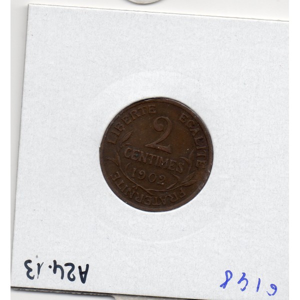 2 centimes Dupuis - 1902 - TTB - F.110/7
