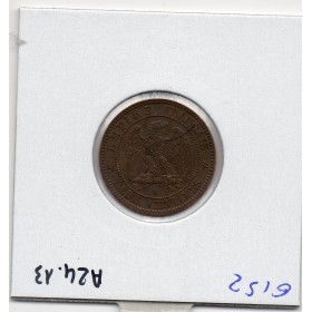 2 centimes Napoléon III tête laurée 1862 K Bordeaux Sup-
