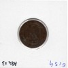 2 centimes Napoléon III tête nue 1855 B Chien Rouen TB